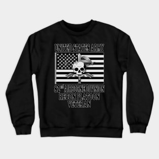 82nd Airborne Recon Platoon- Veteran Crewneck Sweatshirt